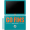 NFL Miami Dolphins Team Motto Galaxy Book 12in Skin